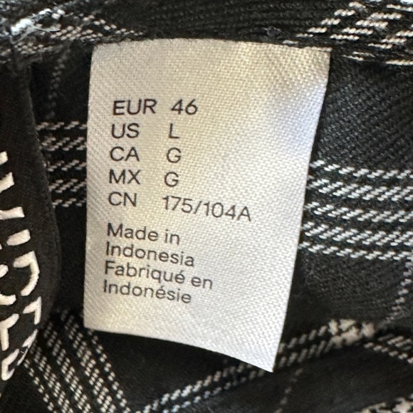 Divided Black & White Plaid  Mini Dress - Picture 6 of 7